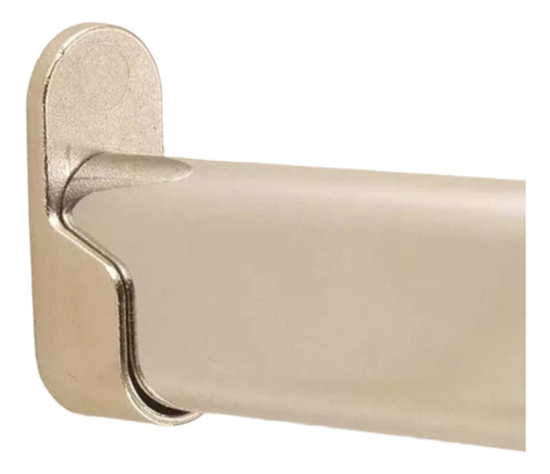 Barral Caño Oval Cromado X 3 Mts + 2 Soportes Laterales 0