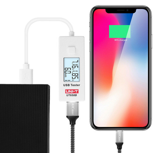 Uni-t Ut658b Usb Lcd Digital Potencia Probador Medidor Volta 0