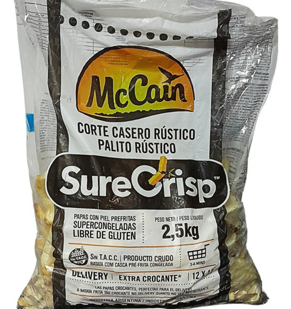 Papas Congeladas Surecrisp Mc Cain X 2.5 Kg Sin T.a.c.c 0
