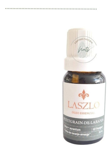 Oleo Essencial Petitgrain 100% Puro Laszlo 10ml Nfe 0