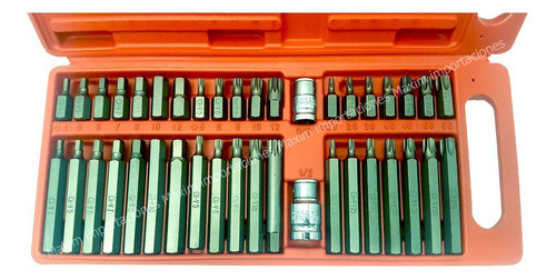 Puntas Allen Torx Estría - Juego De 40 Piezas - Davidson 0
