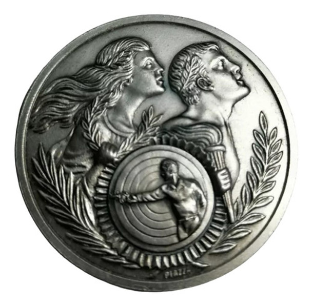 Medalla Campeonato De Tiro Italia 1982 0