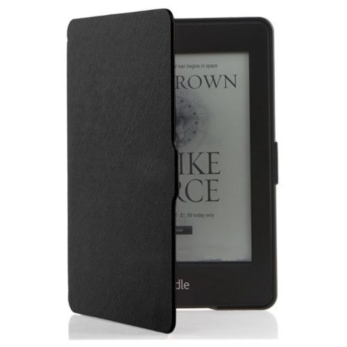 Elegante De Cuero Magnética Slim Protector Funda Para Amazon 0