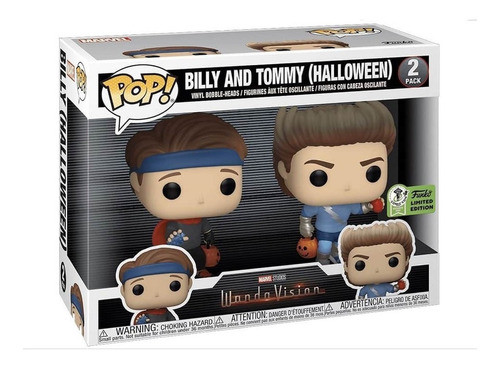 Funko Pop Marvel Wandavision Billy And Tommy Halloween Eccc 0
