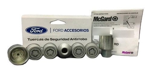 Kit Tuercas Seguridad Ecosport 2009 2010 2011 (5 Tuercas) 0
