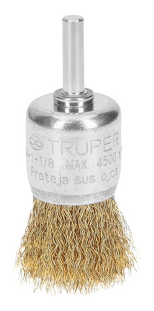 Cepillo Brocha 28mm Acero 0.3mm Truper Com-1-1/8 - Fc 0