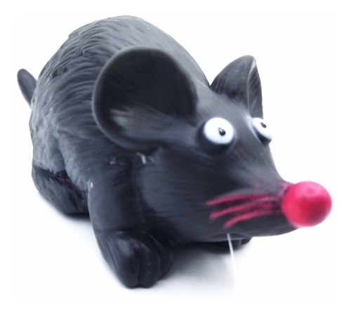 Ratón De Juguete Con Chifle Para Gatos Y Perros 0
