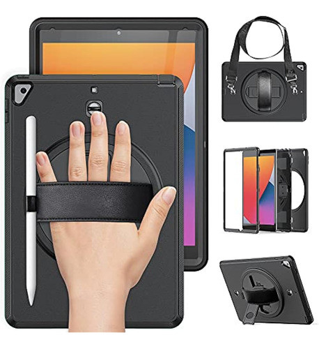 Estuche Timecity Para iPad De 9.ª/8.ª/7.ª Generación, Estuch 0