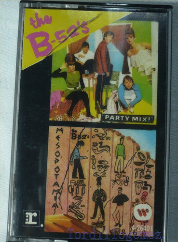 Casete B-52 Party Mix 1981 0