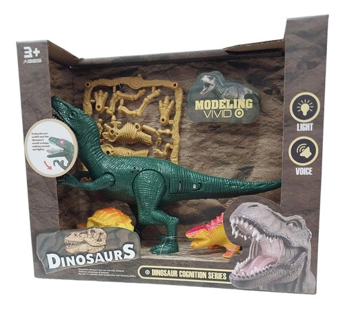 Dinosaurios X 3 En Set - Blower 7317 - 22 Cm 0