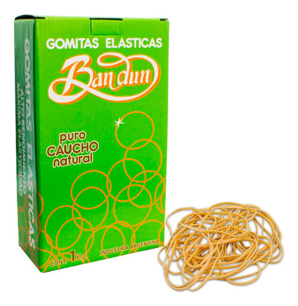 Banditas Elasticas Bandun Marron 40mm 12 Cajas De 500gr 0