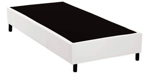 Cama Box Base Solteiro Linhão Branco (78x20)costa Rica 0