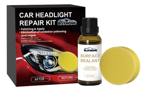 Kit De Reparo De Faróis De Carro, Agente De Reparo 0