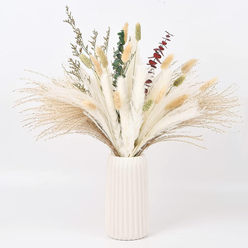 ~? Simetufy 43pcs Natural Pampas Grass Decor Flores Secas Pa 0