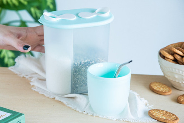 Set Matero Yerbero Con Azucarero + Mate Termico + Bombilla 0