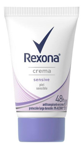 Antitranspirante Rexona Femenino Crema Sensive 55g 0