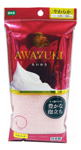 Awayuki - Toalla De Nailon Suave Rosa 0
