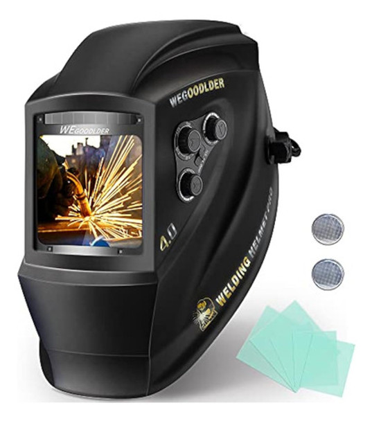 Wegoodlder Casco De Soldadura Con Oscurecimiento 0