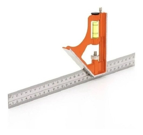 Escuadra Combinada Corrediza Con Nivel Carpintero Guiller 0