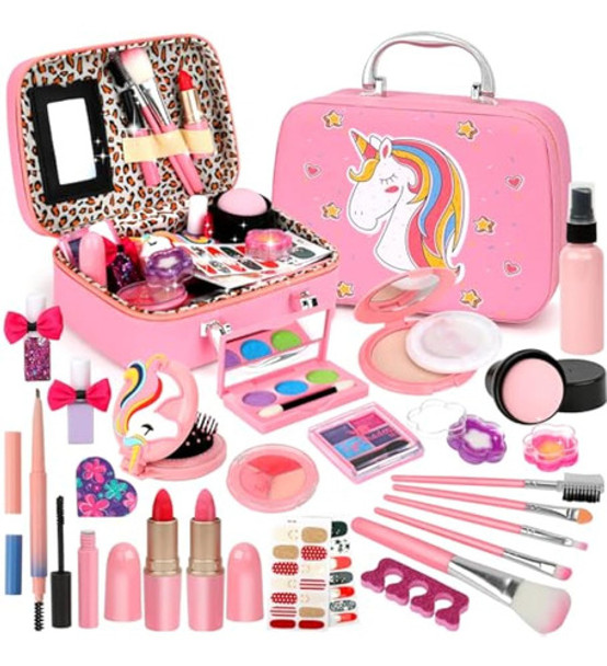 Flybay- Kit De Maquillaje Infantil Para Niñas, 0
