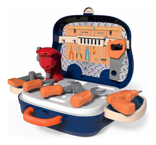 Malentin Valija De Herramientas De Juguete 0