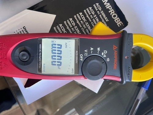 Pinza Amperimetrica Amporbe Acd50 Nav 0