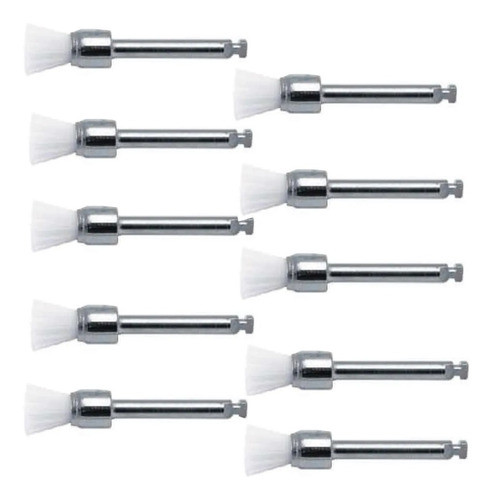 Brochitas De Limpieza Odontología Profilaxis Blancas Kit X20 0