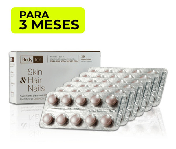 Pack Vitaminas Skin Hair & Nails Mujer X6 0 Pack Vitaminas Skin Hair & Nails Mujer X6 0