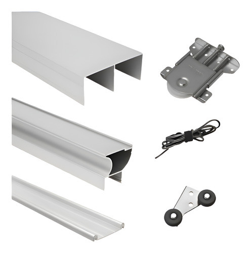 Kit Frente Placard Corredizo Bronzen Standard ( X3 Metros) 0