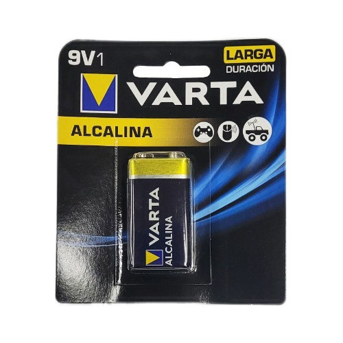 Bateria Alcalina 9v Varta/ Rayovac - Escar 0
