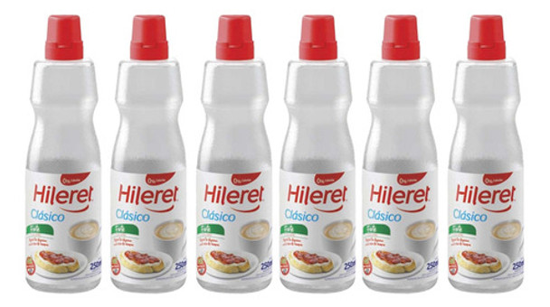 Pack X6 Edulcorante Hileret Clasico Liquido 250 Ml 0