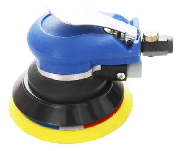 Lixadeira Orbital Aleatória Pneumática Profissional, Pesada, 0
