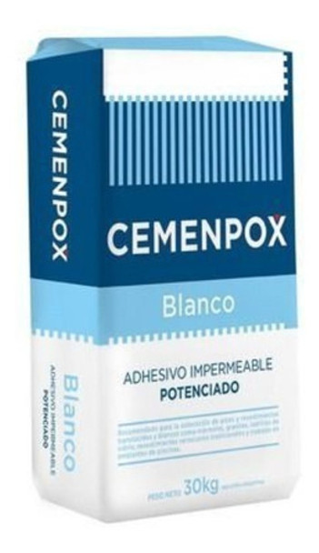 Adhesivo Para Venecitas Para Pileta Bolsa X 30 K Cemenpox 0