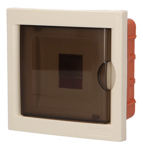 Caja Din P/térmicas Welt P/embutir C/puerta 4 Bocas 0