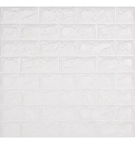Placa Revestimiento Pared Autoadhesiva 70x77cm - Ladrillo 0