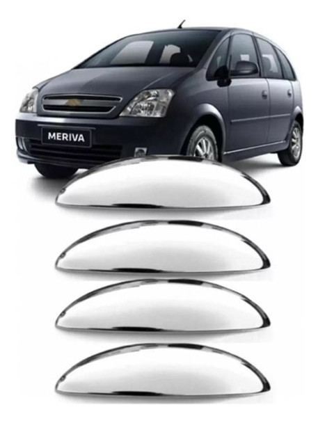Cubre Manijas Cromadas Chevrolet Meriva 2003 - 2013 0