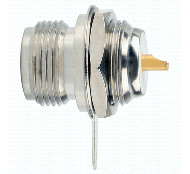 Conector Hembra N Chasis Soldar Fact. Cuot. 0 Conector Hembra N Chasis Soldar Fact. Cuot. 0