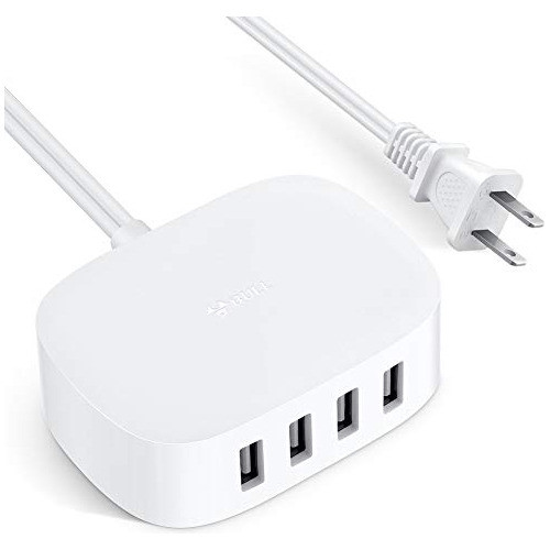 Estación De Carga Usb, Estación De Carga Usb Bull Con 4 Puer 0