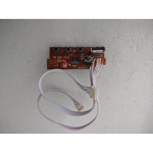 Placa Teclado/usb Dvd Eterny Dvd-v6t-b1 0