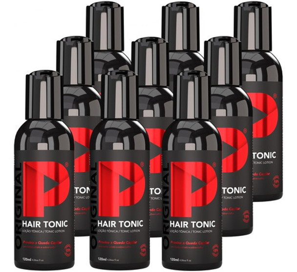 Tônico Capilar Play 120ml Barba Calvície Combo 9 Unidades 0 Tônico Capilar Play 120ml Barba Calvície Combo 9 Unidades 0
