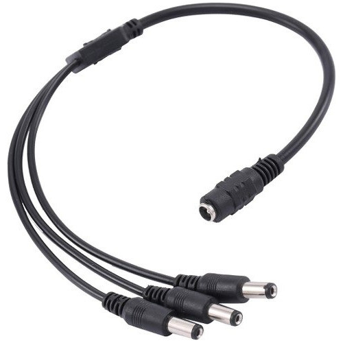 Cable De Fuente Pulpo Splitter 1x3 Cctv Camara Seguridad -dy 0