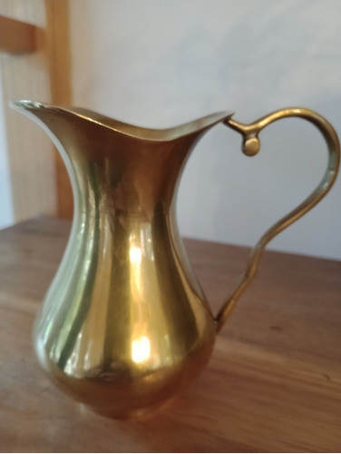 Antigua Jarra De Bronce Impecable. 0