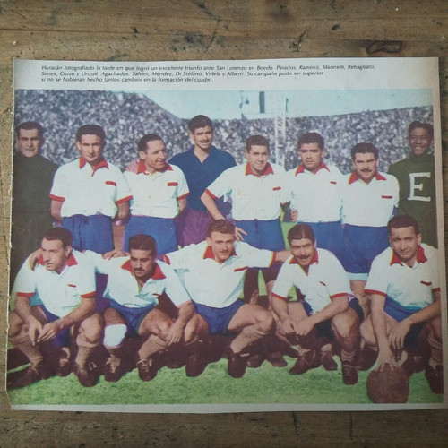 Recorte Huracán Equipo 45-46 Ramírez Marinelli Otros 0