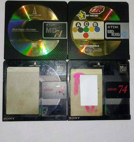 Mini Disc Sony Y Tdk 0