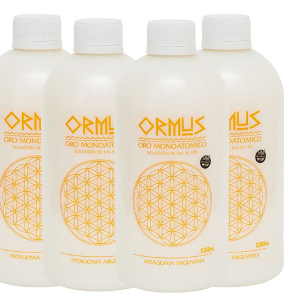 Pack X 4 Ormus | Oro Monoatomico | 500 Ml | Ormus Patagonia 0