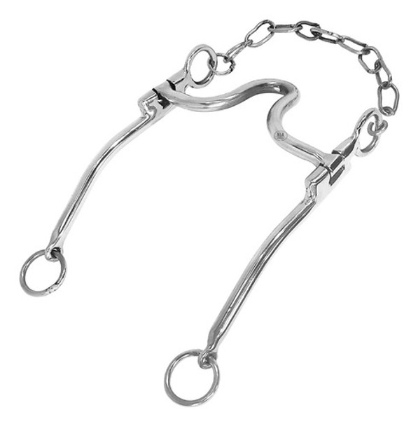 Freio Brec Para Burro Muares Bocal Inox Articulado Pesado 0