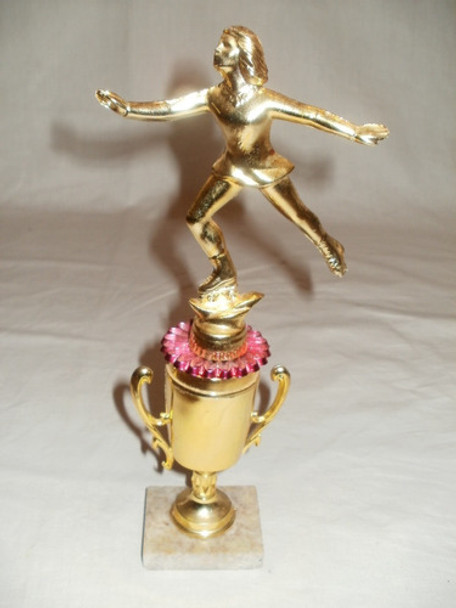 Trofeo Patin Artistico Patinadora 25 Cm Zona Caballito 0