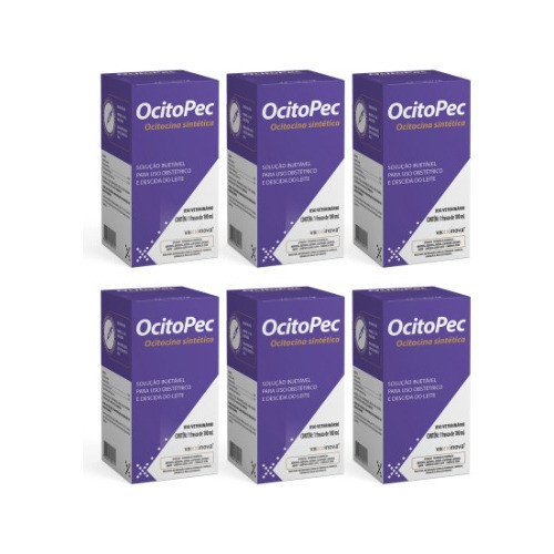 Ocitocina Ocitopec 100ml - Kit Com 72 Unidades 0