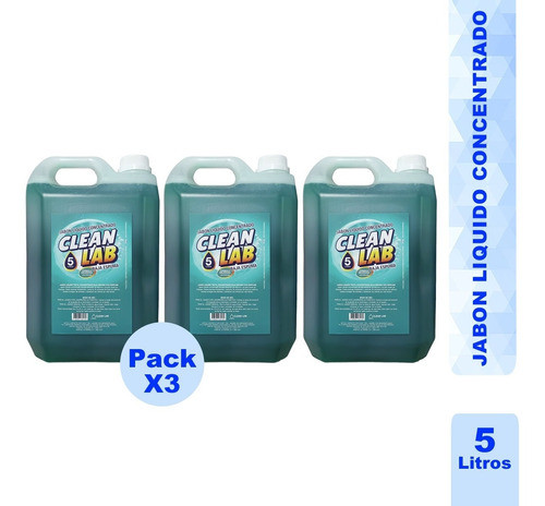 Jabon Liquido Textil Be 5 Lts X 3 Un. 0