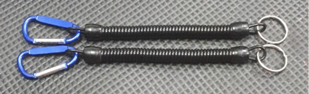 Combo 2 Extensibles Con Mosqueton Para Pinza De Pesca 0